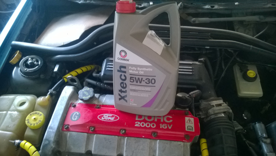 синтетическое масло COMMA Xtech 5W30 — Ford Escort Mk5