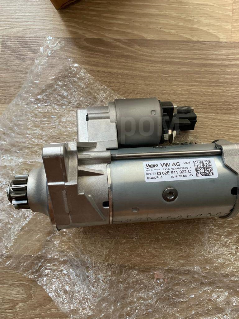Стартер Новый ! VAG 02E911022C 2,0 kW 2.0 T. — DRIVE2