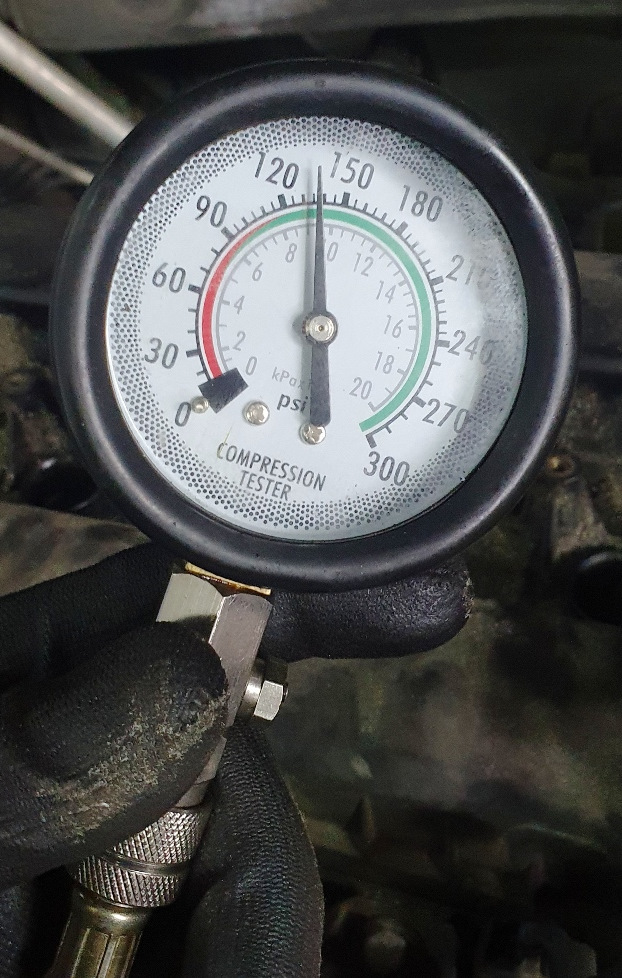 Замер компрессии в цилиндрах — Mazda 6 (1G) GG, 2,3 л, 2008 года ...