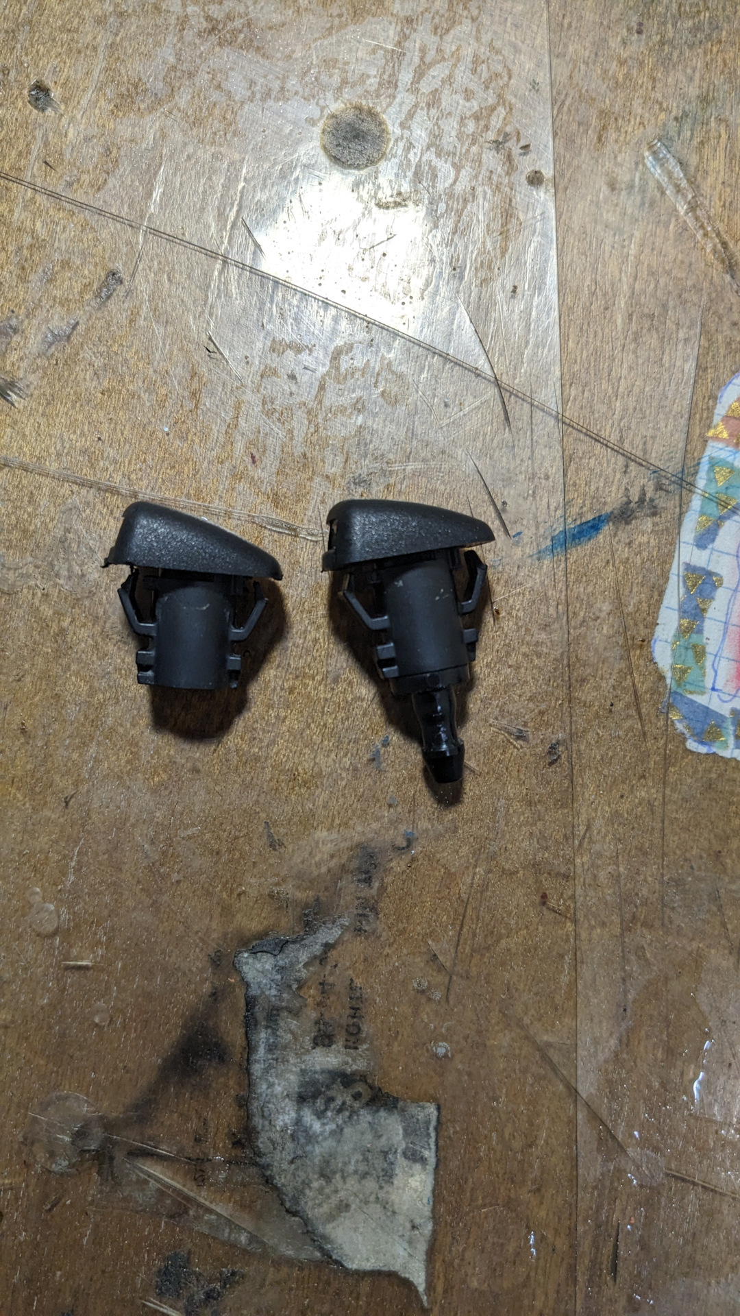 как снять форсунки омывателя Hyundai Santa Fe TM — Hyundai Santa Fe (4G ...