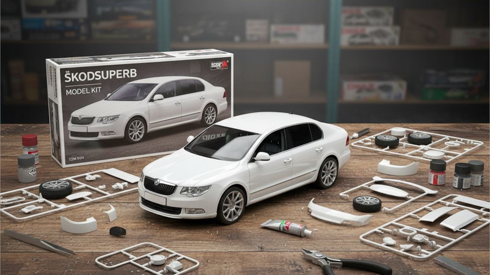 Skoda Superb 2.0"CandyWhite"revo.st2