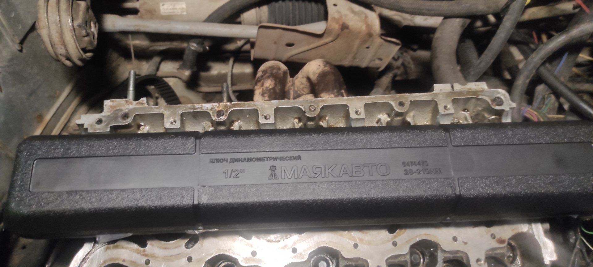 #️⃣6️⃣5️⃣🧑‍🔧Замена прокладки ГБЦ🧰🔧🪛🔨 — Lada 21124, 1,6 л, 2008 года ...