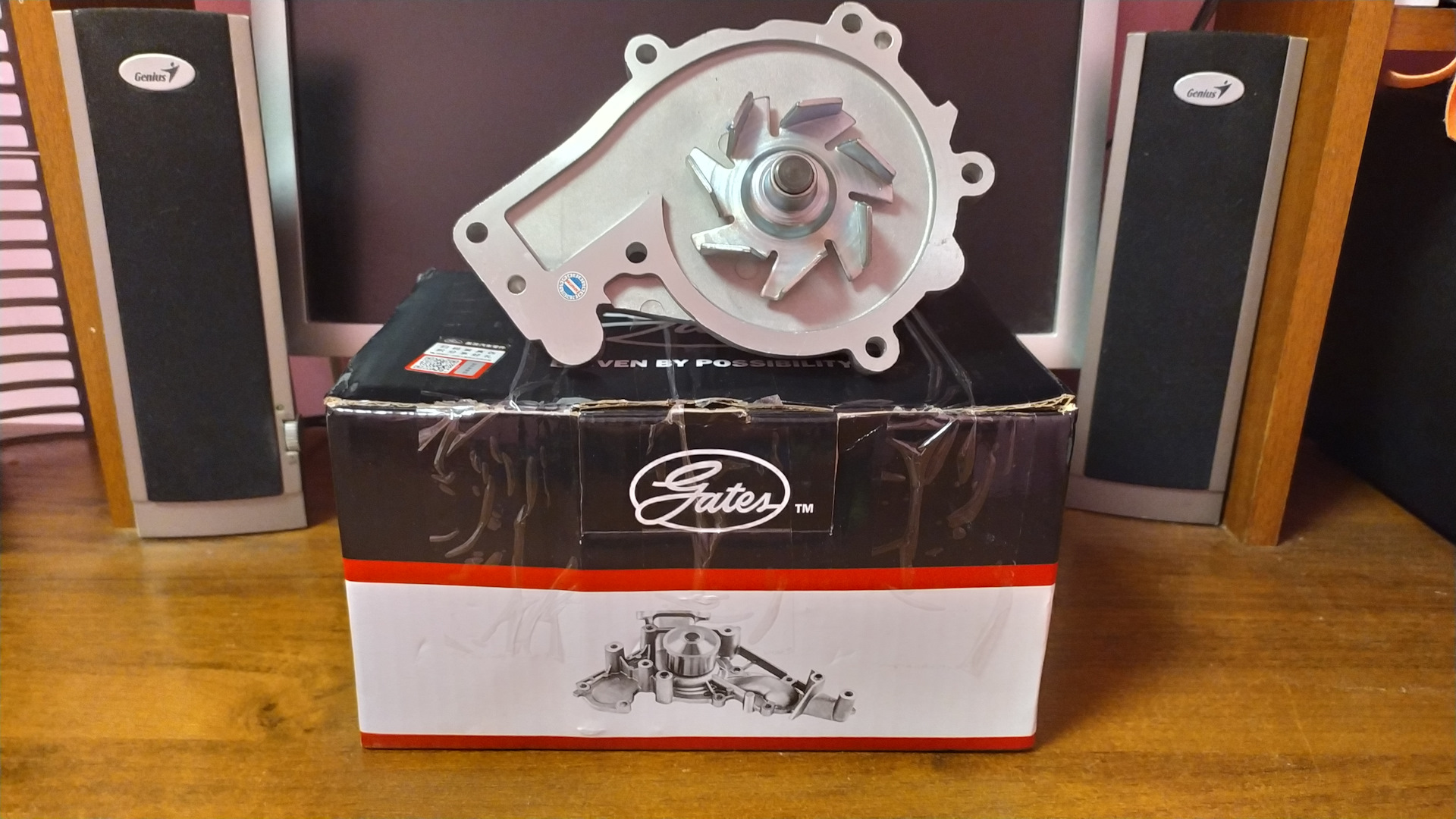 Gates GWP9152 — водяной насос / помпа! — ТагАЗ Vortex Tingo, 1,8 л ...