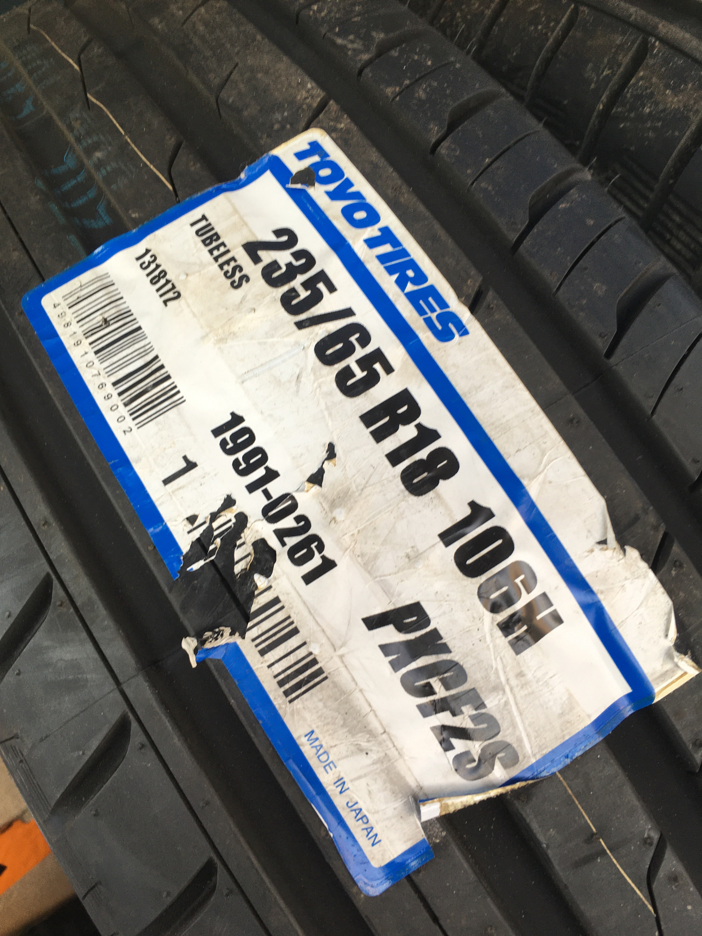Toyo proxes cf2 suv Toyo proxes cf2 suv