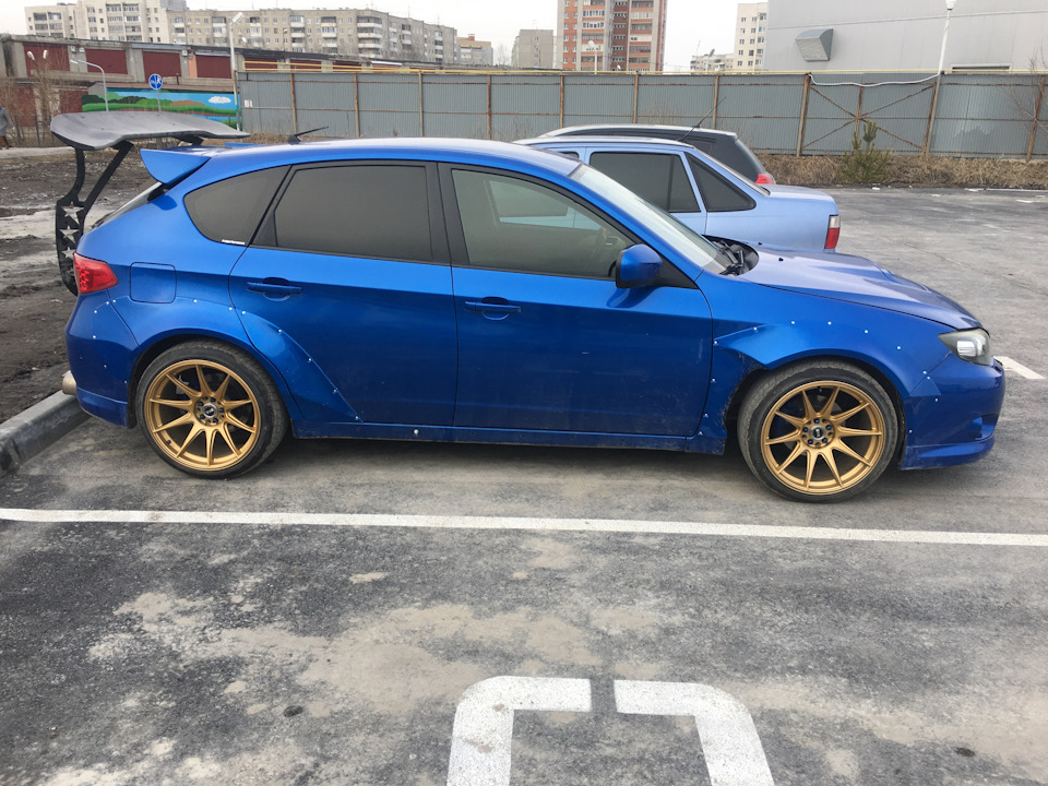 Subaru Impreza GH С„РёРѕР»РµС‚РѕРІС‹Р№