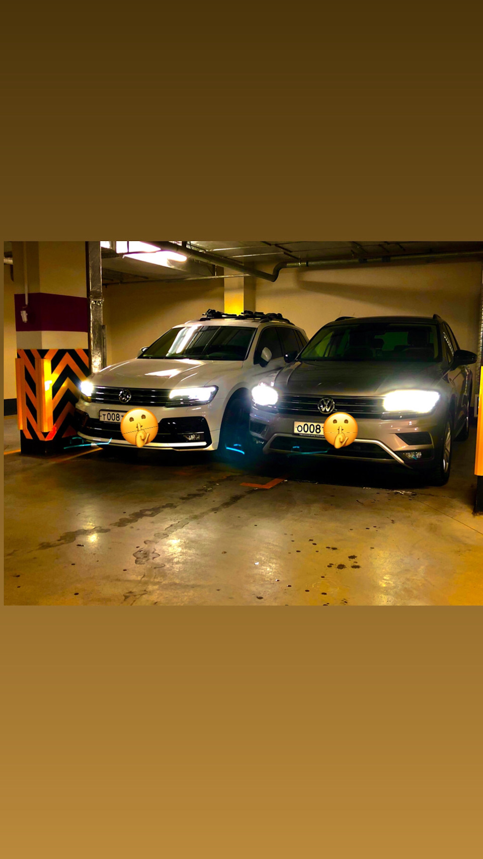 Опять сравниваем — Volkswagen Tiguan (2G), 2 л, 2018 года | наблюдение ...