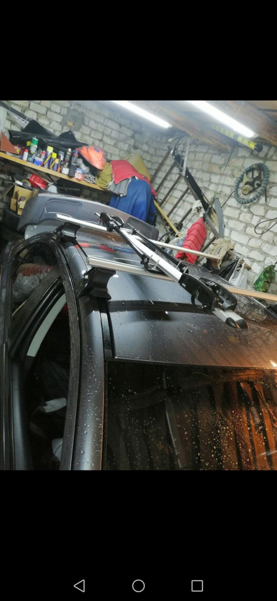 Багажник на крышу + крепление велосипеда. — Mitsubishi Lancer X, 1,5 л ...