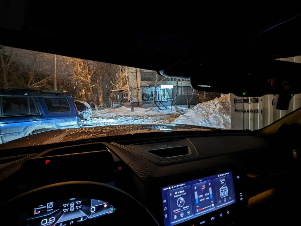 Теперь зеркало высоко, обзору не мешает :) — Haval Dargo