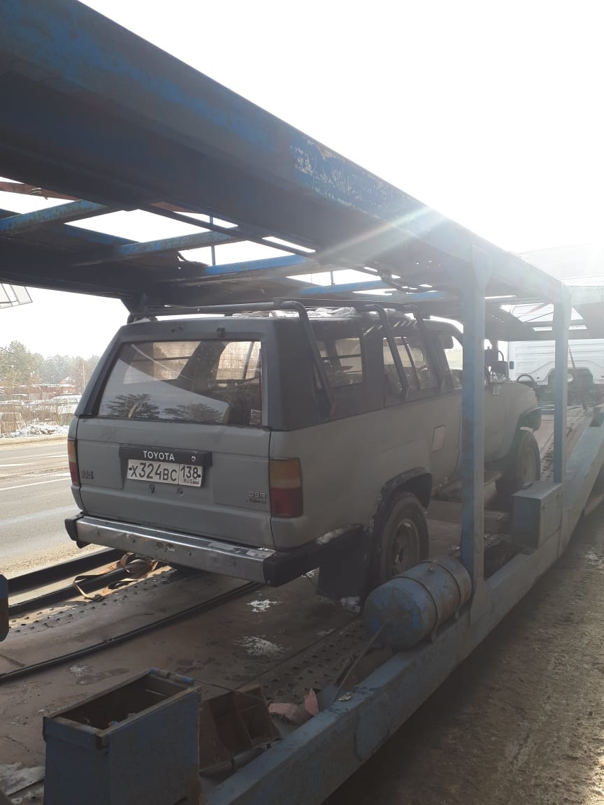 Беженец из Иркутска или как я приобрёл машину не глядя 😂 — Toyota Hilux  Surf (1G), 2,8 л, 1988 года | покупка машины | DRIVE2