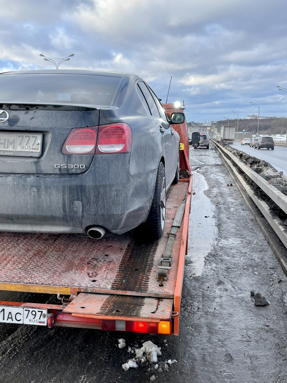 Приехали… Встал на Мкаде. Мотор😔 — Lexus GS (S190), 3 л, 2005 года |  поломка | DRIVE2