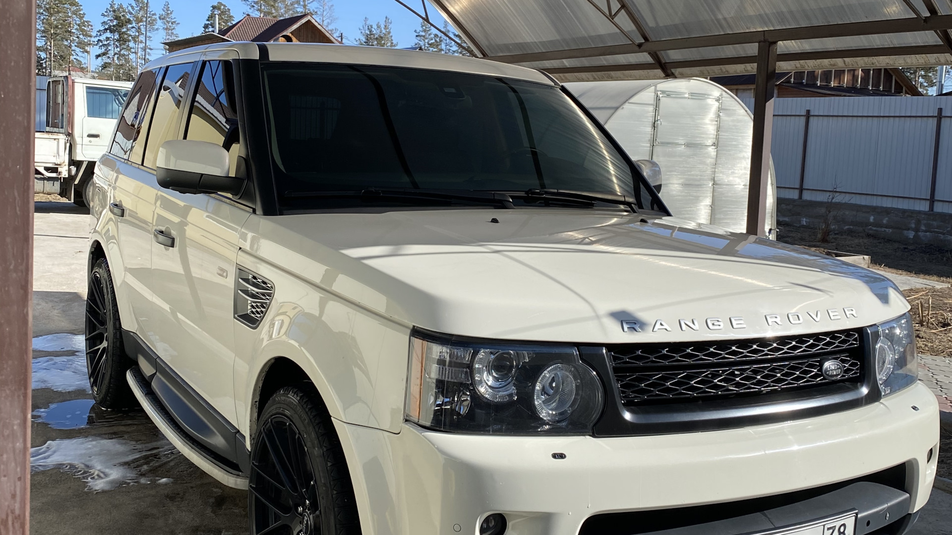 Land Rover Range Rover Sport (1G) 5.0 бензиновый 2009 | Английский сервиз  на DRIVE2