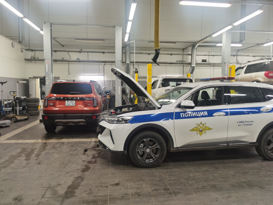 Haval Dargo TerraKot в сервисной зоне ДЦ — Haval Dargo