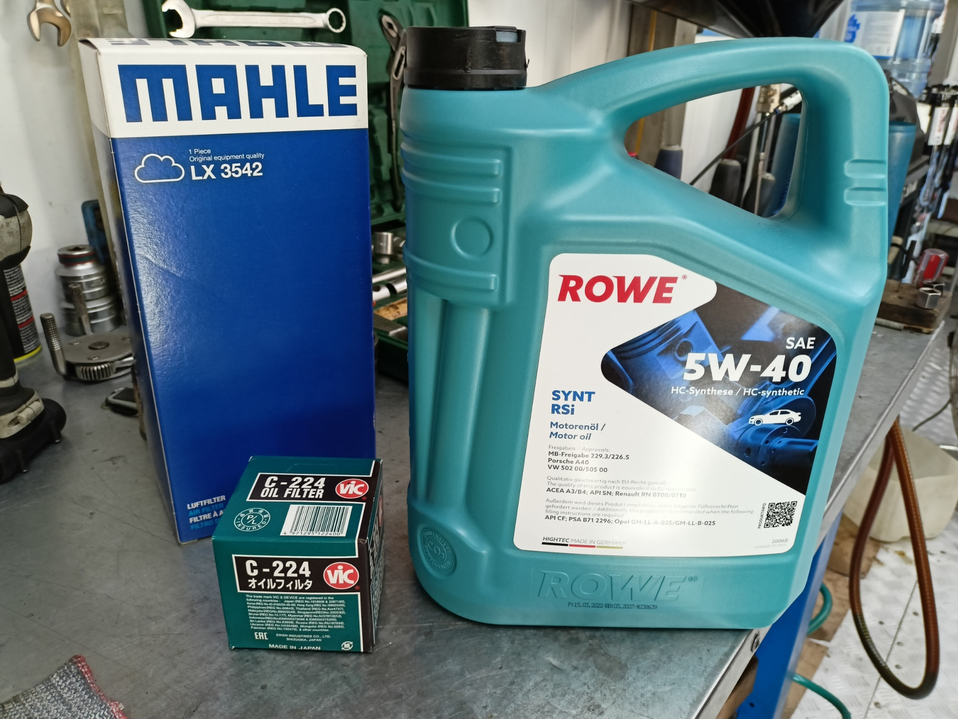 Какое масло заливать в вариатор весты. Rowe Hightec Synt RSI 5w40