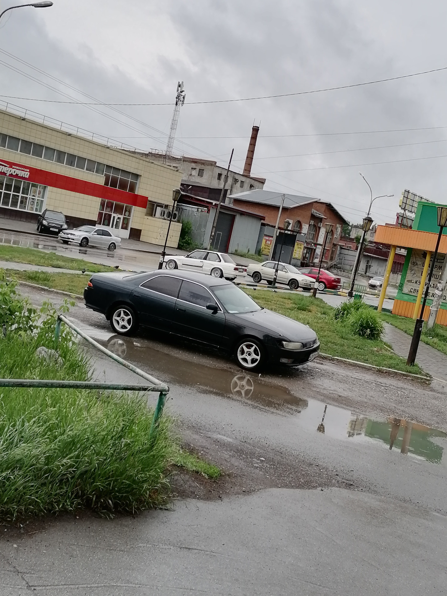 Первое ДТП, приключения с коробкой и ремонт ходовки — Toyota Mark II (90),  2 л, 1994 года | другое | DRIVE2