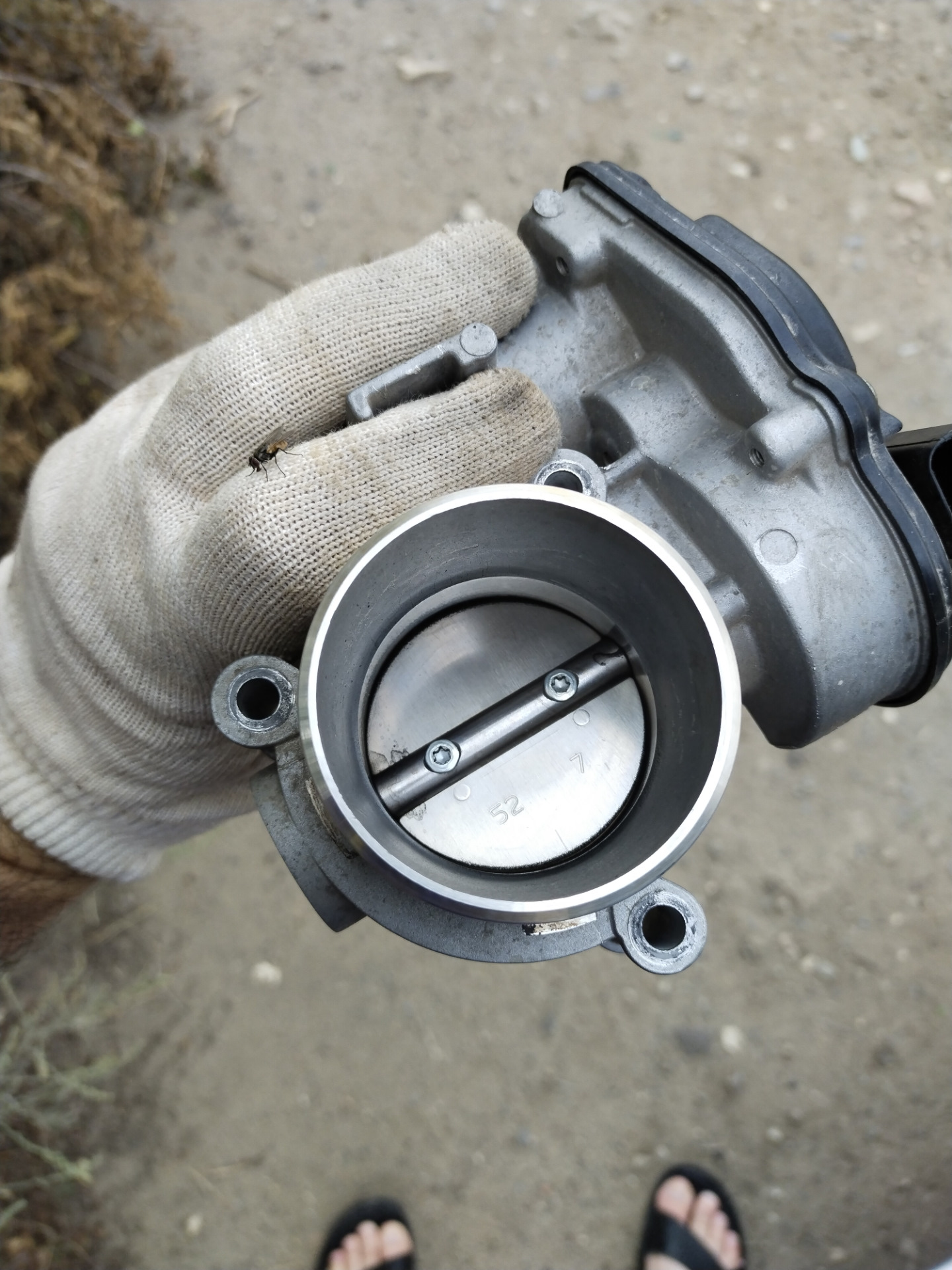 Прочистка дроссельной заслонки и замена патрубков сапунов на CS-20 ...