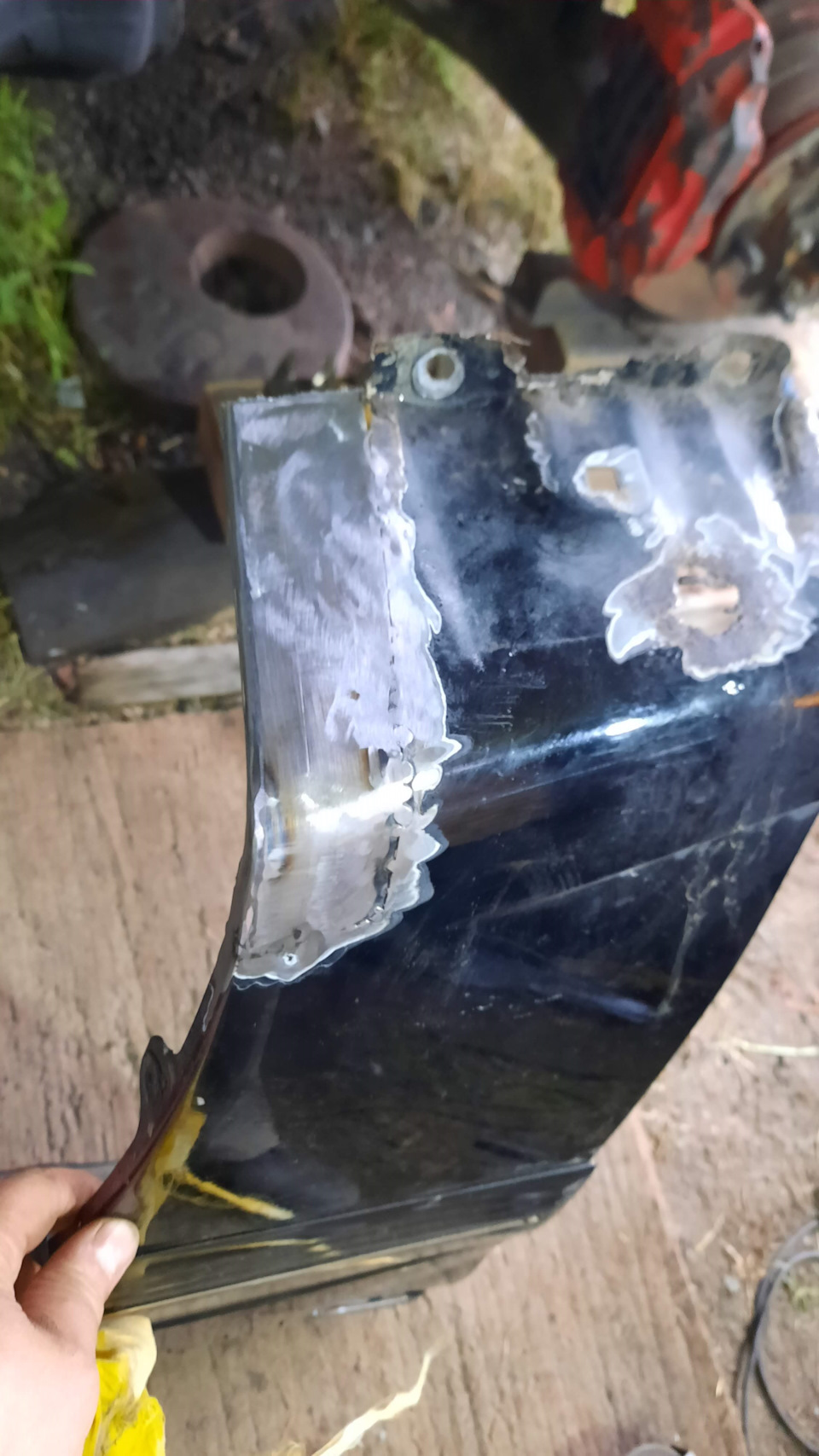 Сделал угол — Toyota Land Cruiser 100