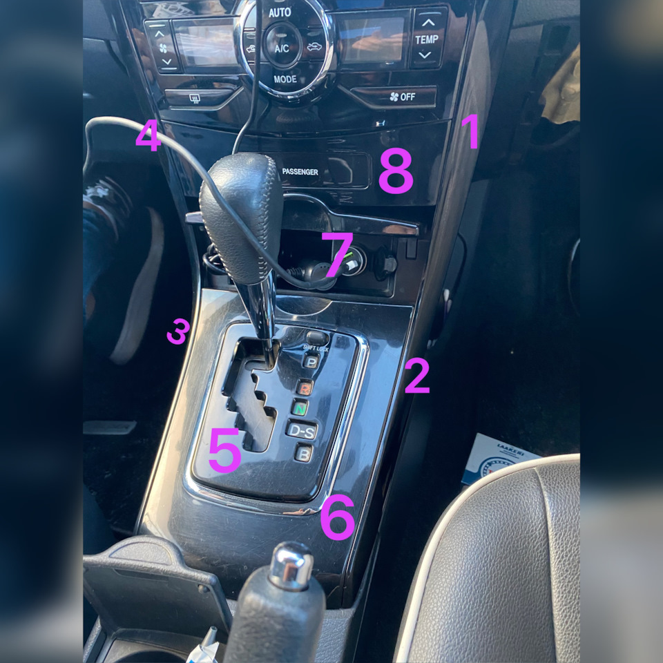 Противотуманный свет ПТФ подключение к штатной проводке TOYOTA COROLLA ...