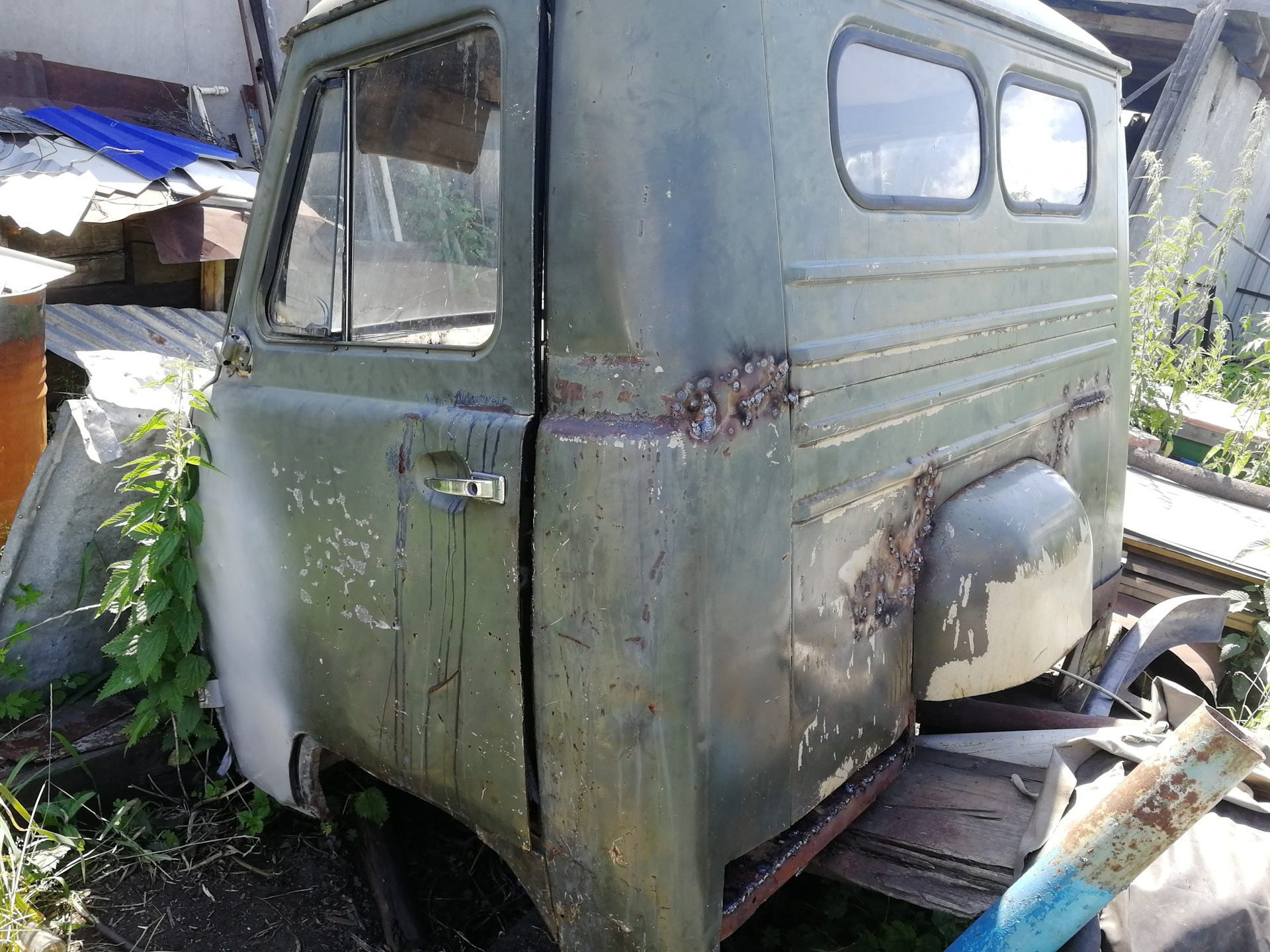 Сварка кузова — УАЗ 452, 2 л, 1986 года | своими руками | DRIVE2