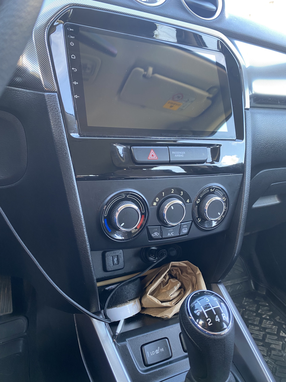 Блок климата — Suzuki Vitara (4G), 1,6 л, 2021 года | тюнинг | DRIVE2