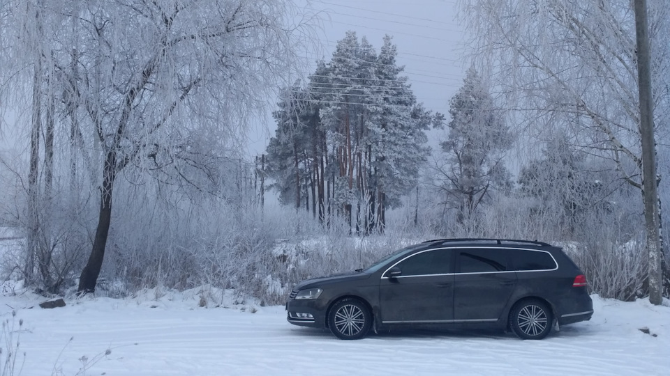 Цокает на холодную. — Volkswagen Passat Variant (B7), 2 л, 2012 года ...