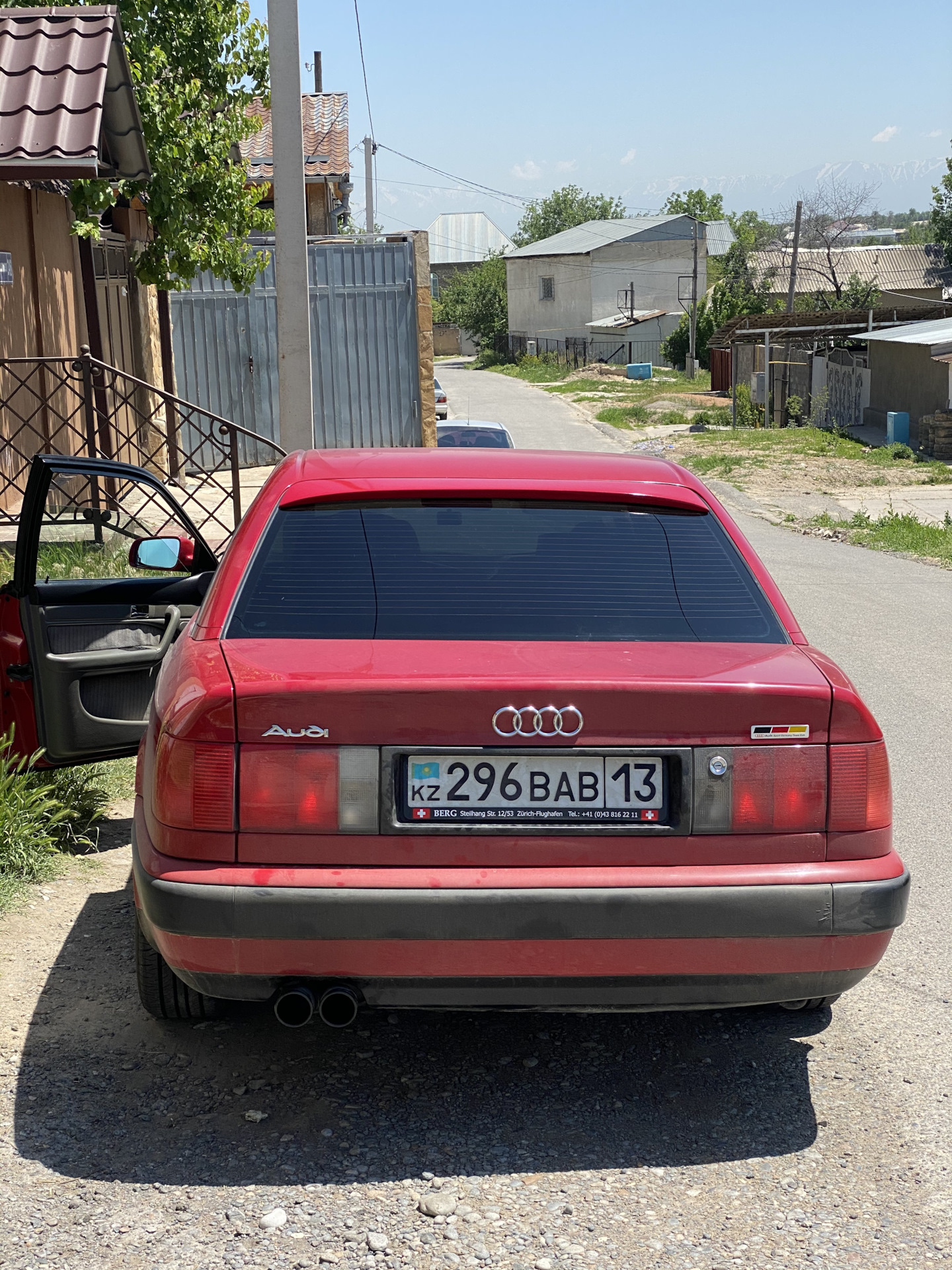 Козырек с Shah-tuning.спасибо) — Audi 100 (C4), 2 л, 1994 года | своими  руками | DRIVE2