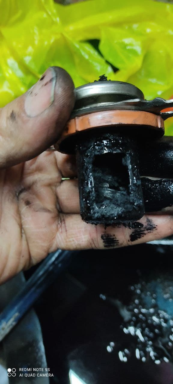 Чистка воздушной заслонки — Volkswagen Tiguan (1G), 2 л, 2011 года ...