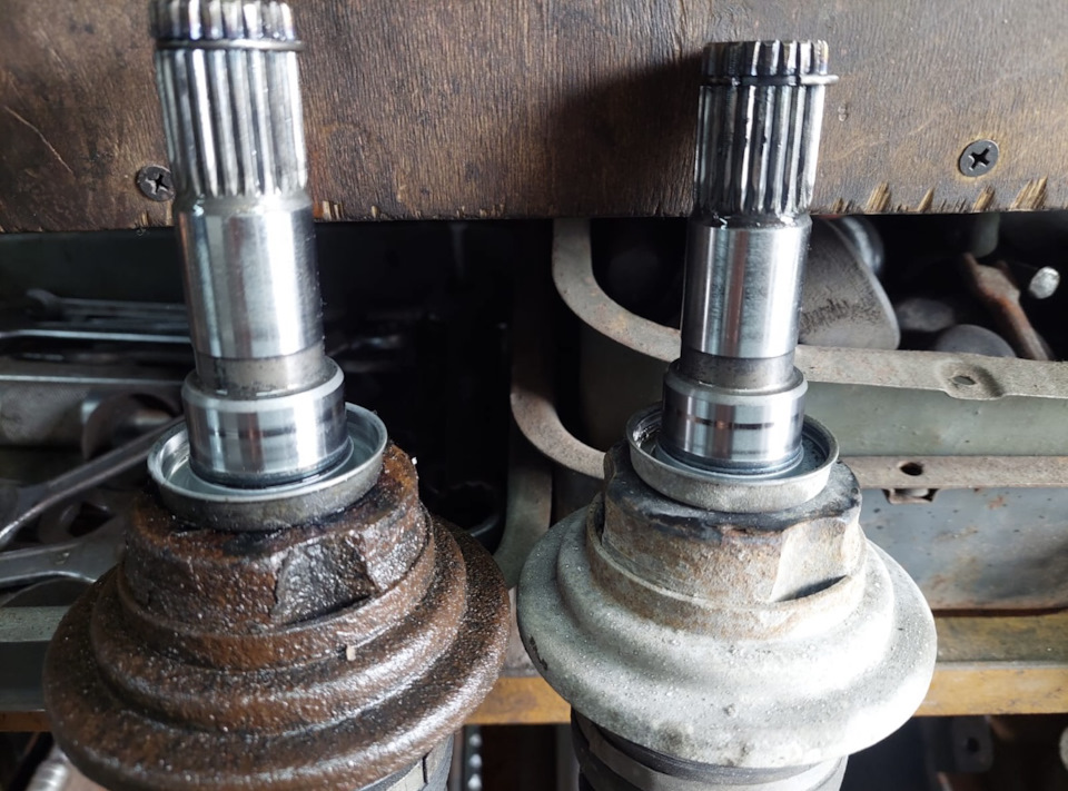 Состояние шрусов на приводах — Mazda CX-5 (2G)