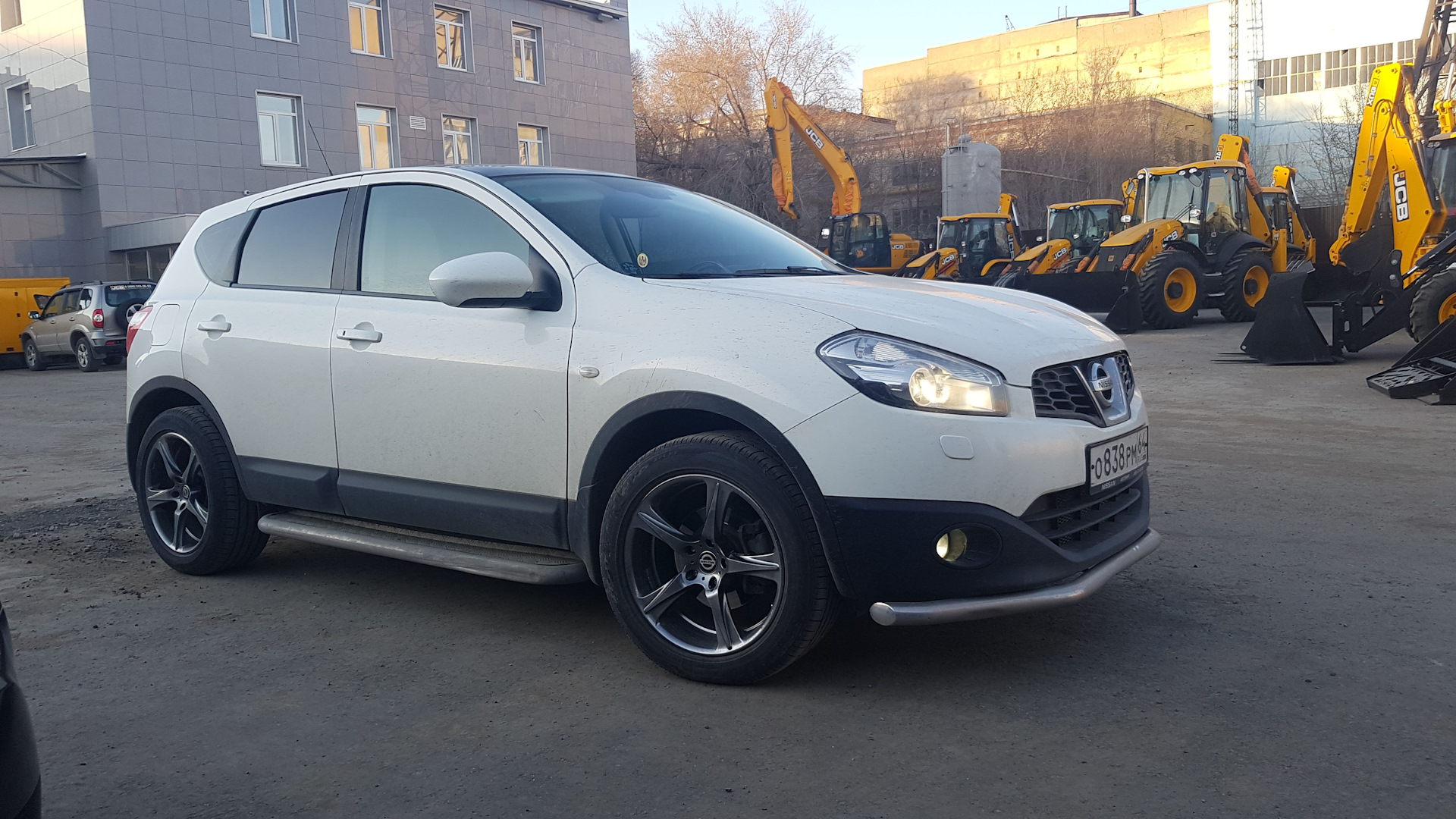 Диски r18, сбылась мечта идиота - Nissan Qashqai (1G), 1,6 л, 2011 года колёсные