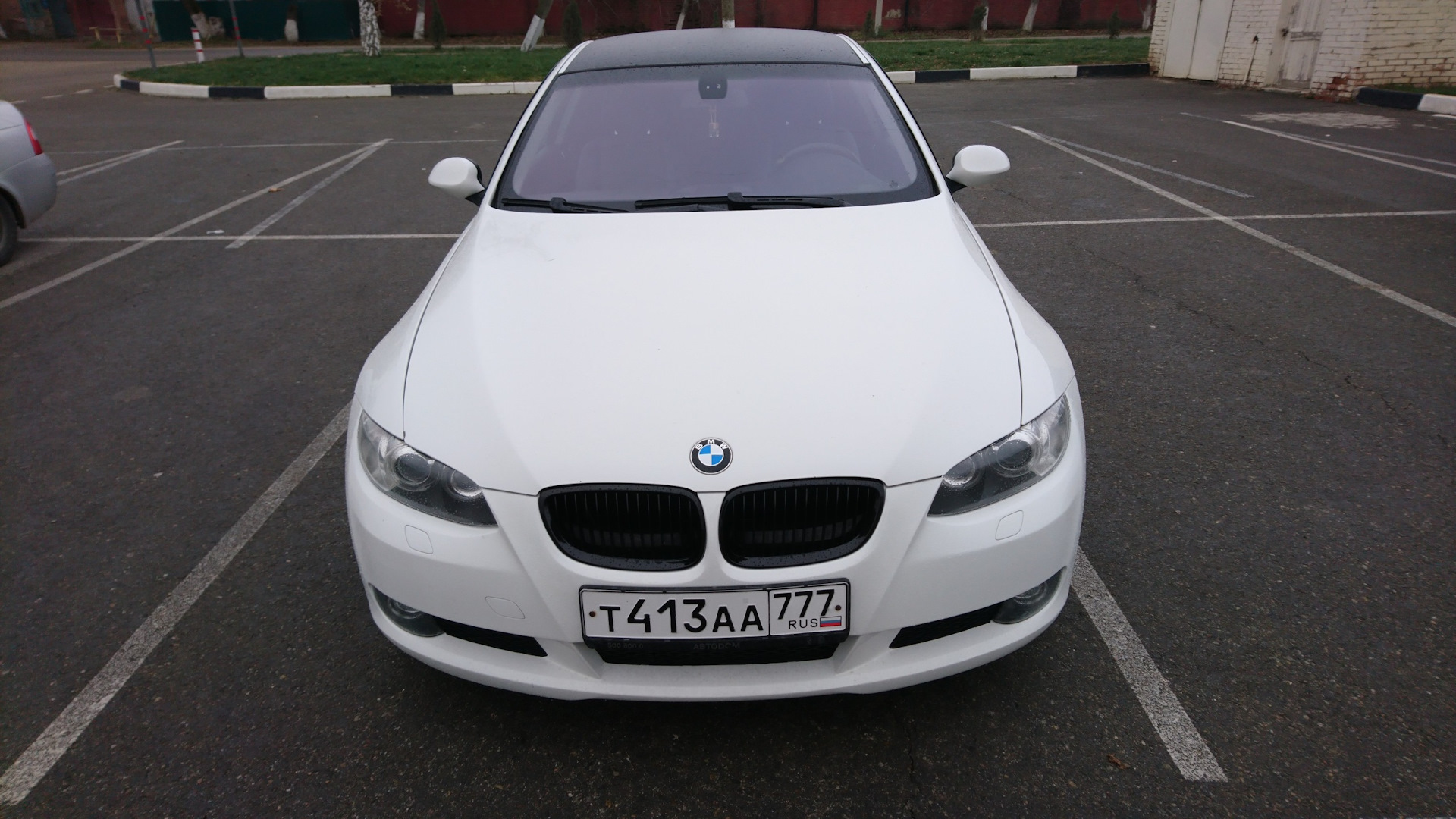 BMW e92 белый матовый плёнки