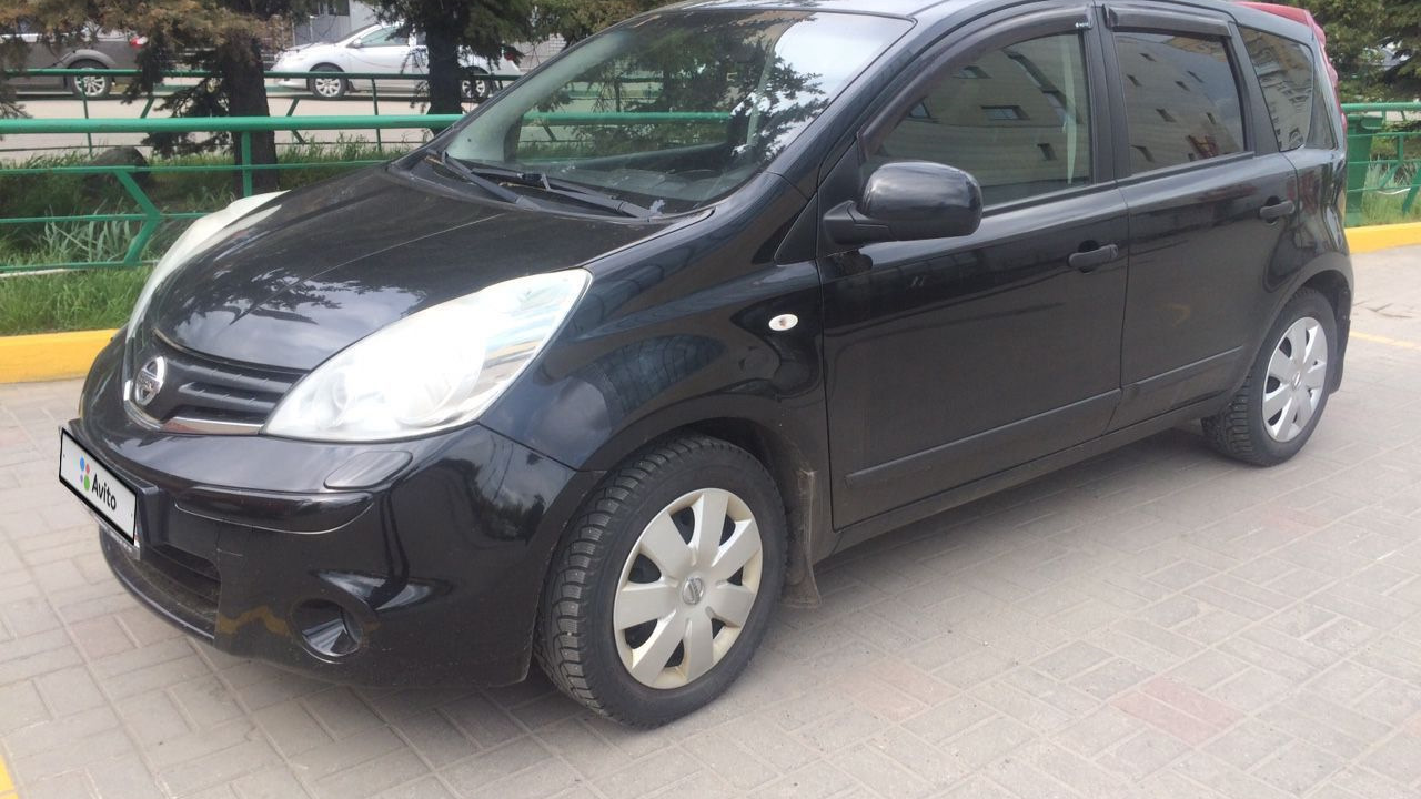 Nissan Note (1G) 1.4 бензиновый 2010 | Black racoon🦝 на DRIVE2