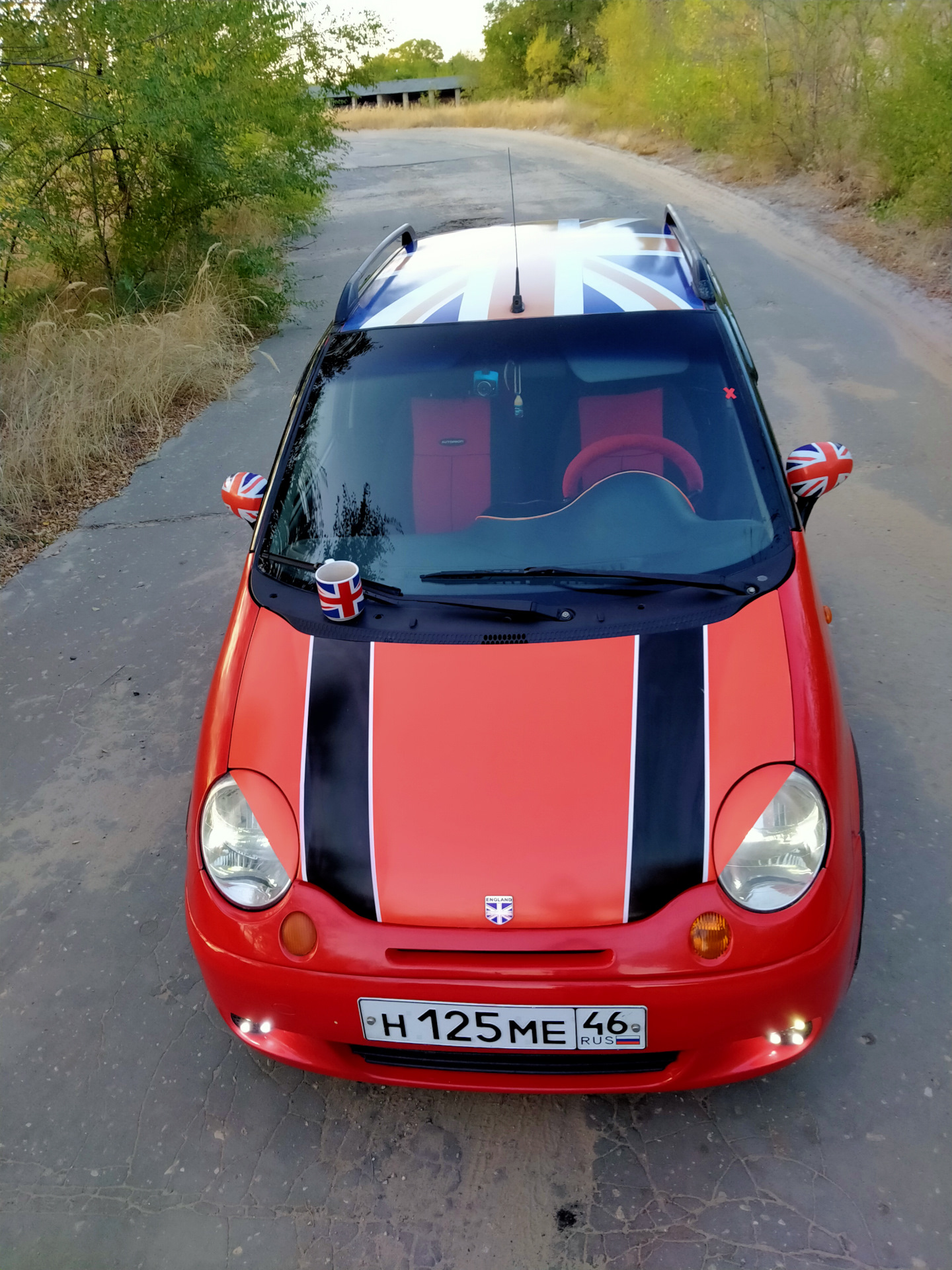 Daewoo Matiz 2007 красная