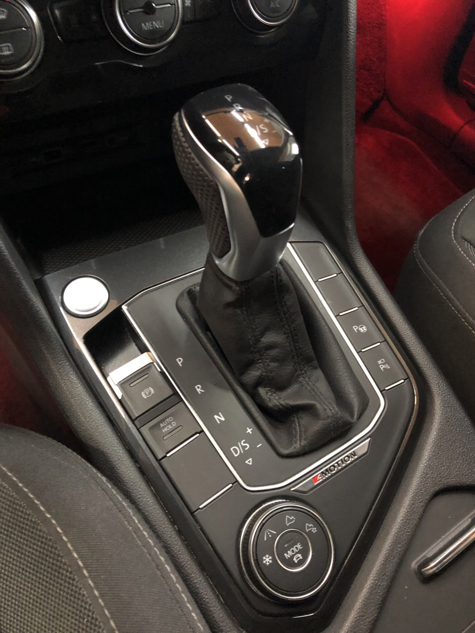 Ручка КПП нового образца — Volkswagen Tiguan (2G), 2 л, 2018 года ...