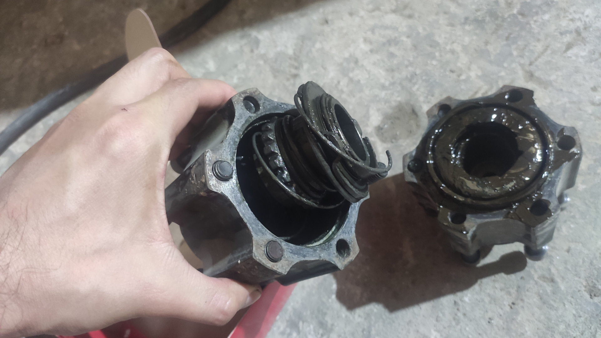 Замена хабов — Nissan Patrol (Y61), 3 л, 2009 года | визит на сервис ...