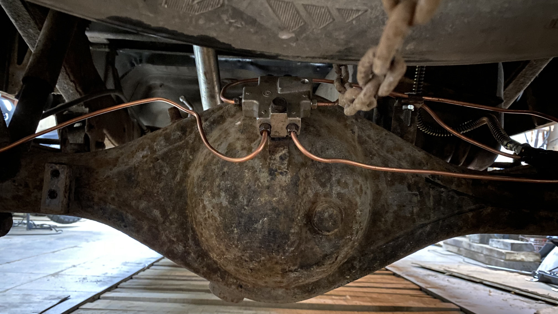 Удаление регулятора давления тормоза (колдун) GW DEER — Great Wall Deer ...