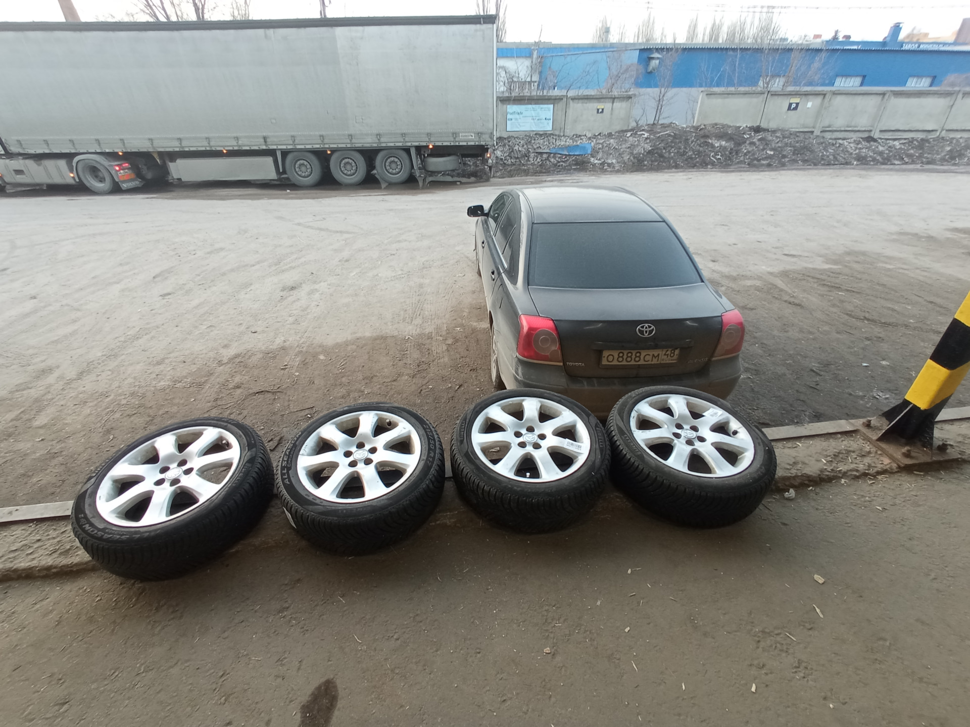 Переобувка, ремонт подвески — Toyota Avensis II, 2 л, 2007 года | визит ...