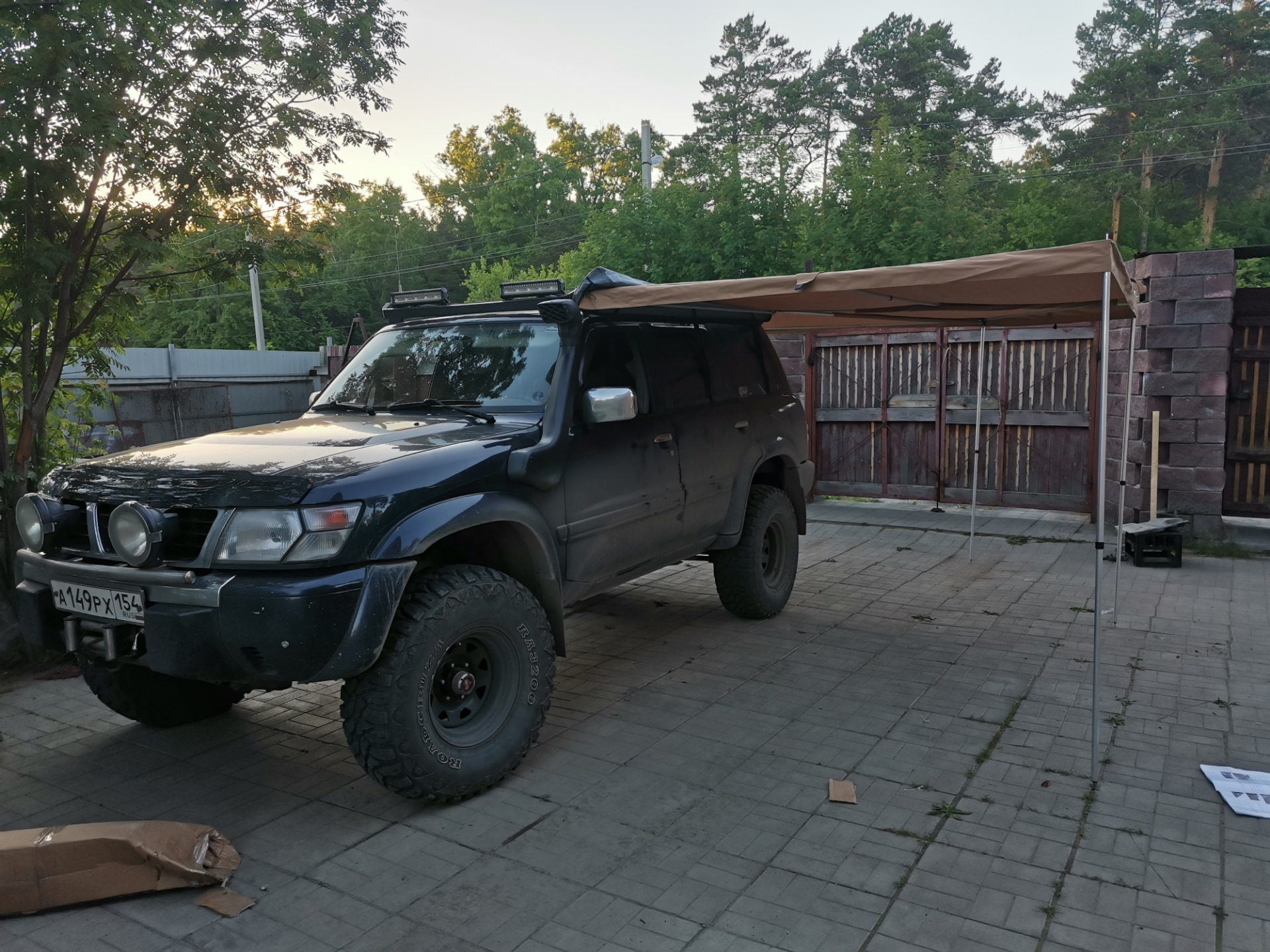 Nissan Patrol y61 камуфляж