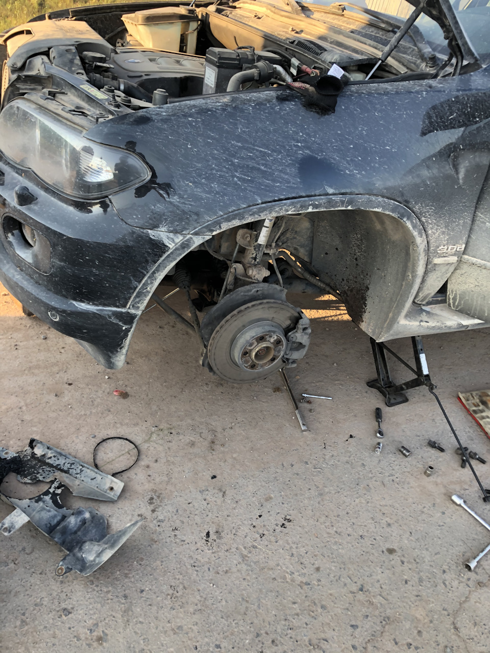 Поломка по трассе Северобайкальск — Братск — BMW X5 (E53), 3 л, 2004 года |  поломка | DRIVE2