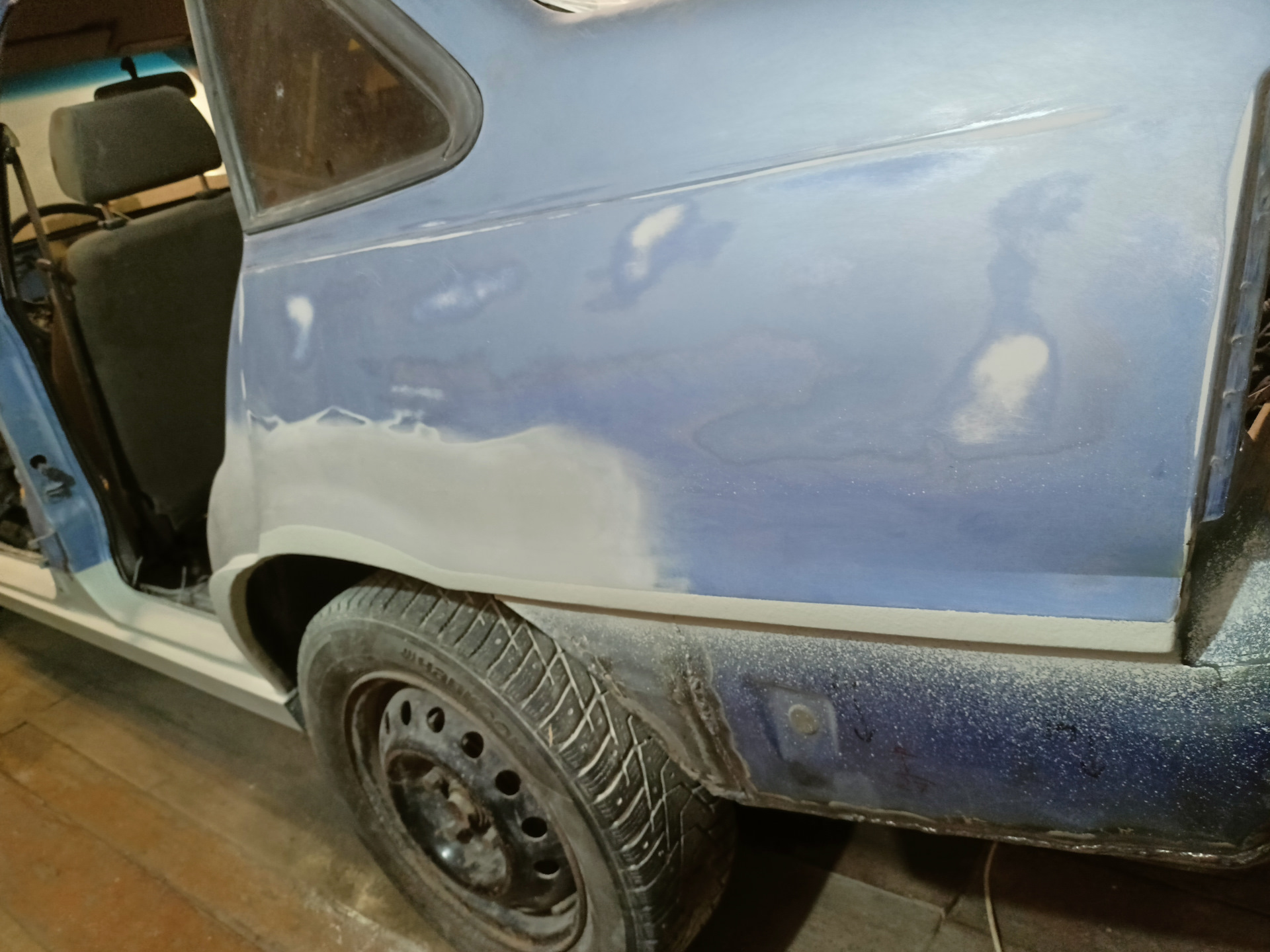Пороги и задние арки в антигравий — Daewoo Nexia (2G), 1,5 л, 2006 года ...