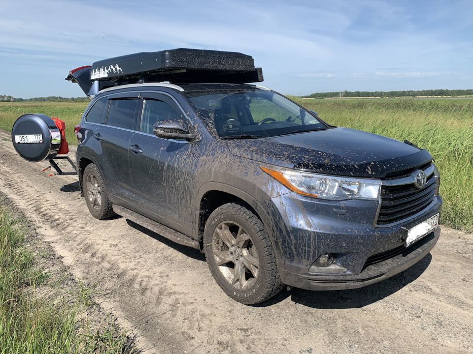 Photo from the logbook Toyota Highlander (XU50)