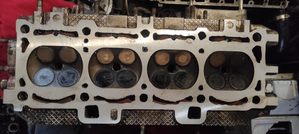 #️⃣6️⃣5️⃣🧑‍🔧Замена прокладки ГБЦ🧰🔧🪛🔨 — Lada 21124, 1,6 л, 2008 года ...