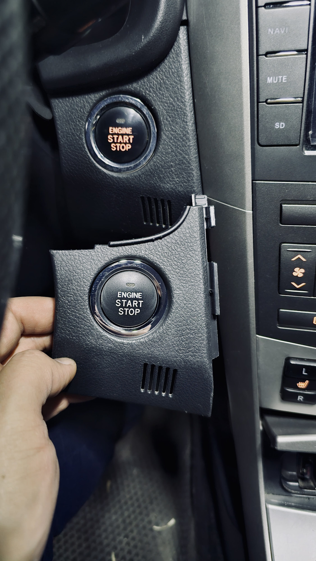 Старт-стоп и StarLine S96 v2 — Toyota Corolla (140/150), 1,6 л, 2008 ...