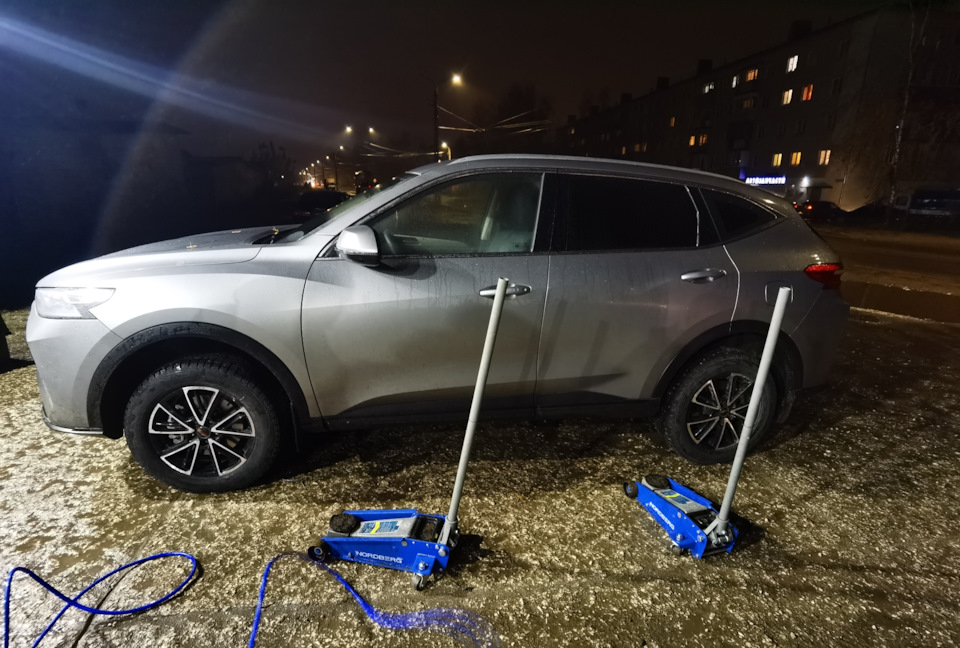 Переобувка и датчики колес — Haval F7 (1G), 1,5 л, 2023 года | колёсные ...