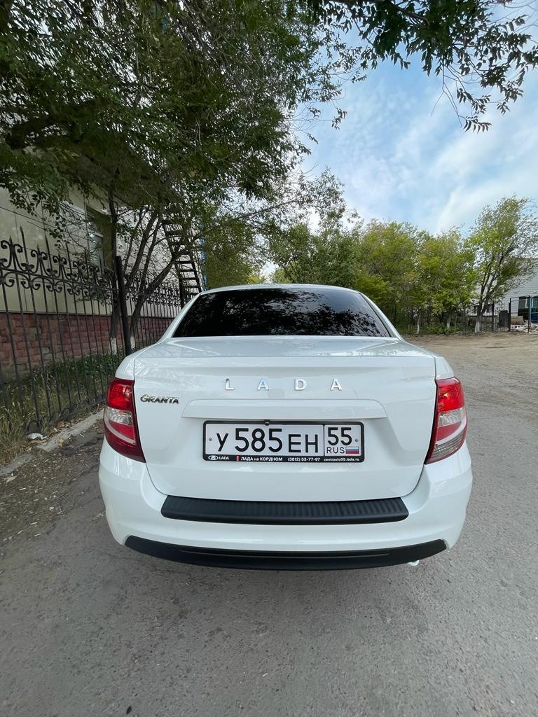 Установка дефлекторов окон и накладки на бампер — Lada Гранта (2G) FL ...