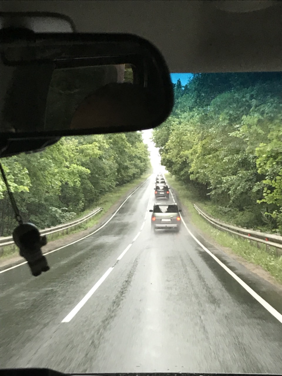 По дороге был то дождь, то совершенно сухо — Honda Element