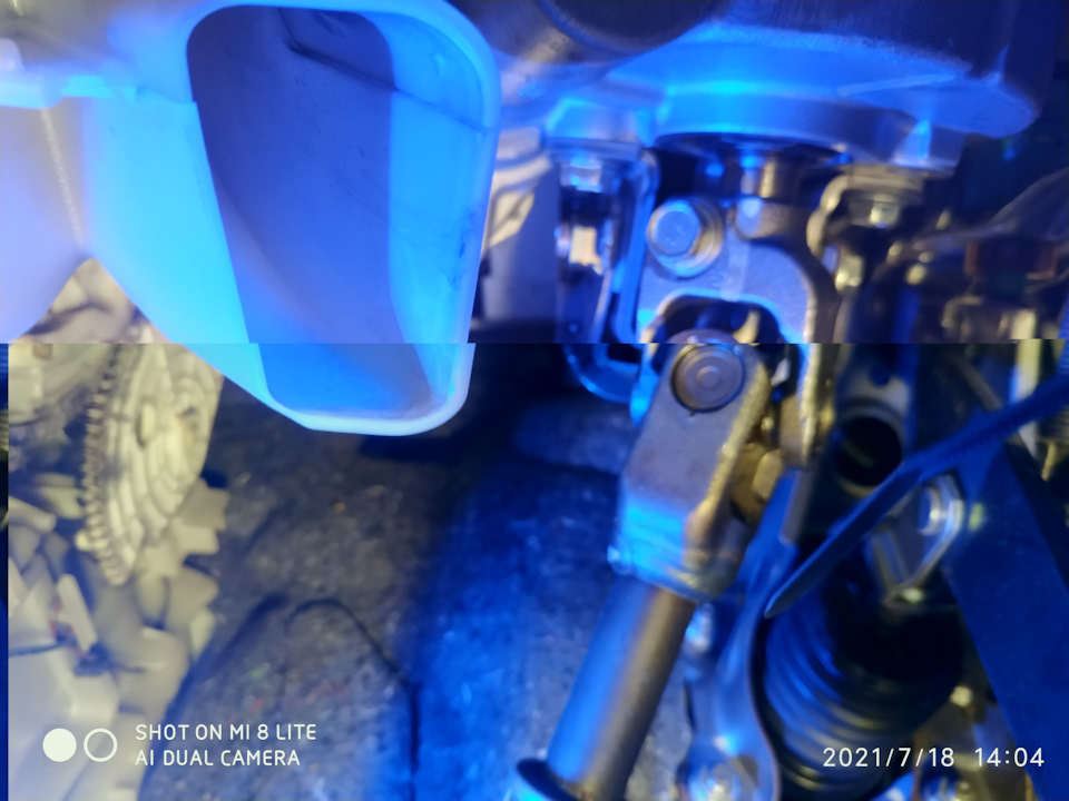 Стук рулевого — Toyota E 140, 1,5 л., 2008 года | своими руками | DRIVE2