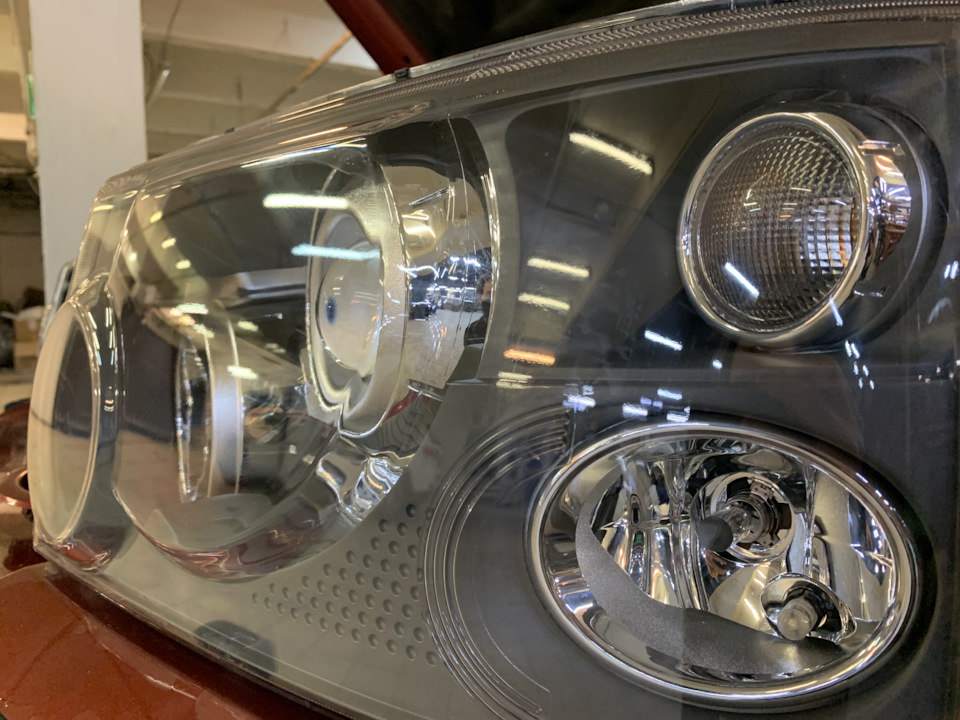 Восстановление фар L320 — Land Rover Range Rover Sport (1G), 4,4 л ...