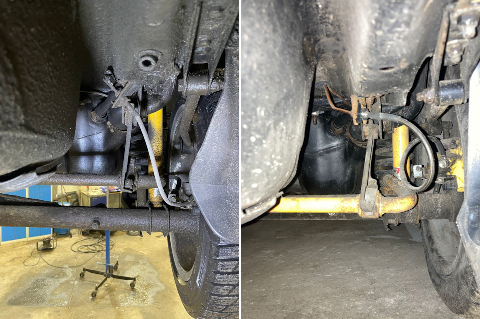 Наклон стойки на другом автомобиле