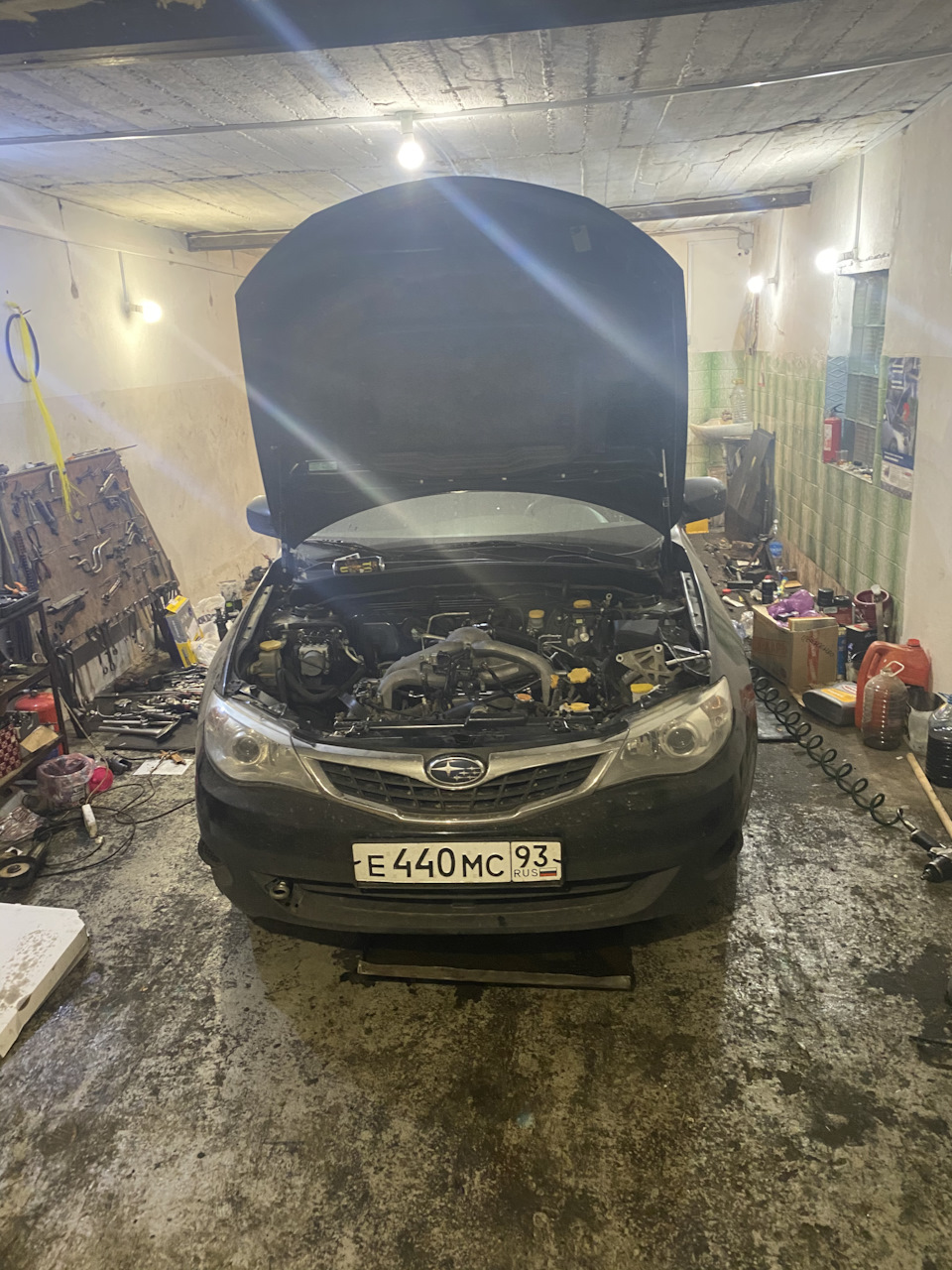 Обрыв ремня ГРМ el154 — Subaru Impreza (GE, GH), 1,5 л, 2008 года | поломка  | DRIVE2