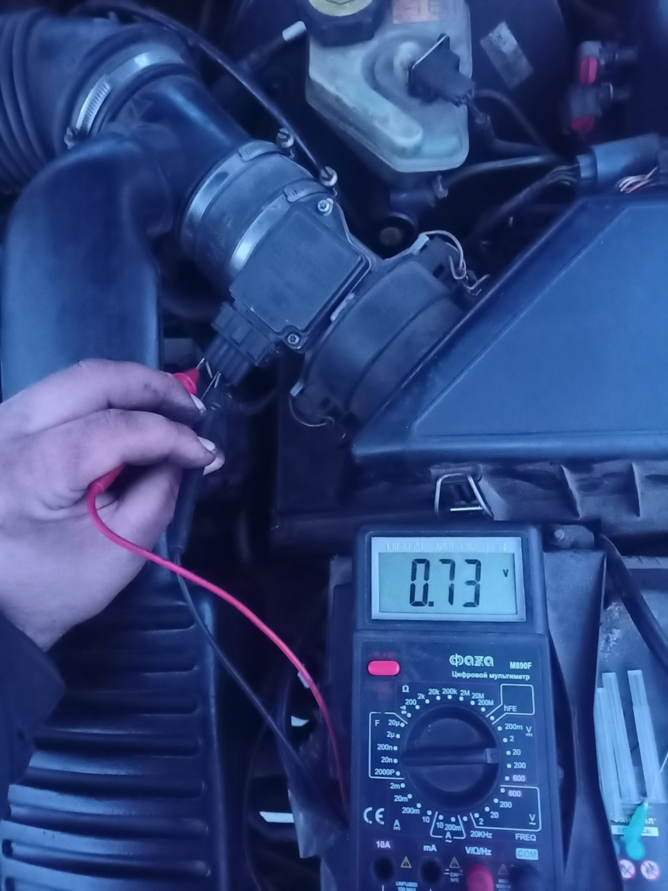 Замер напряжения на MAF — Ford Mondeo I