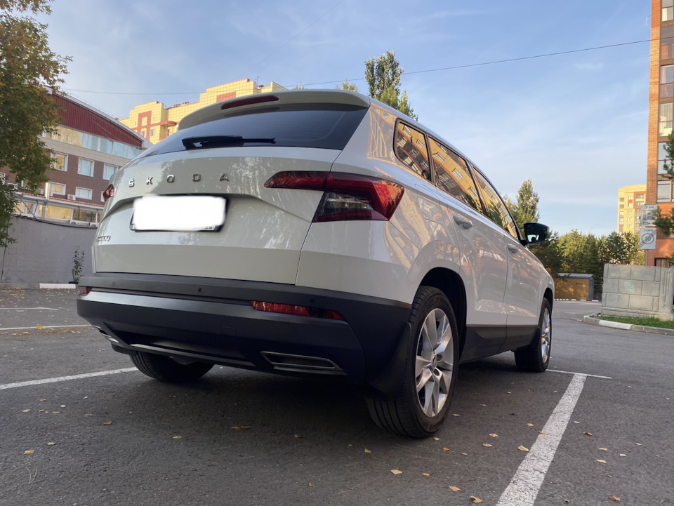 Имитация выхлопа — Skoda Karoq, 1,4 л, 2021 года | стайлинг | DRIVE2